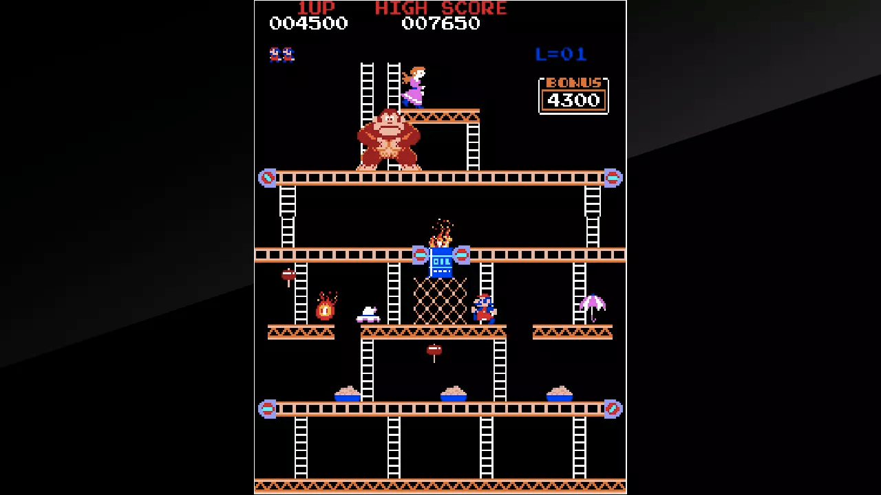 Donkey Kong Arcade Archives on Nintendo Switch