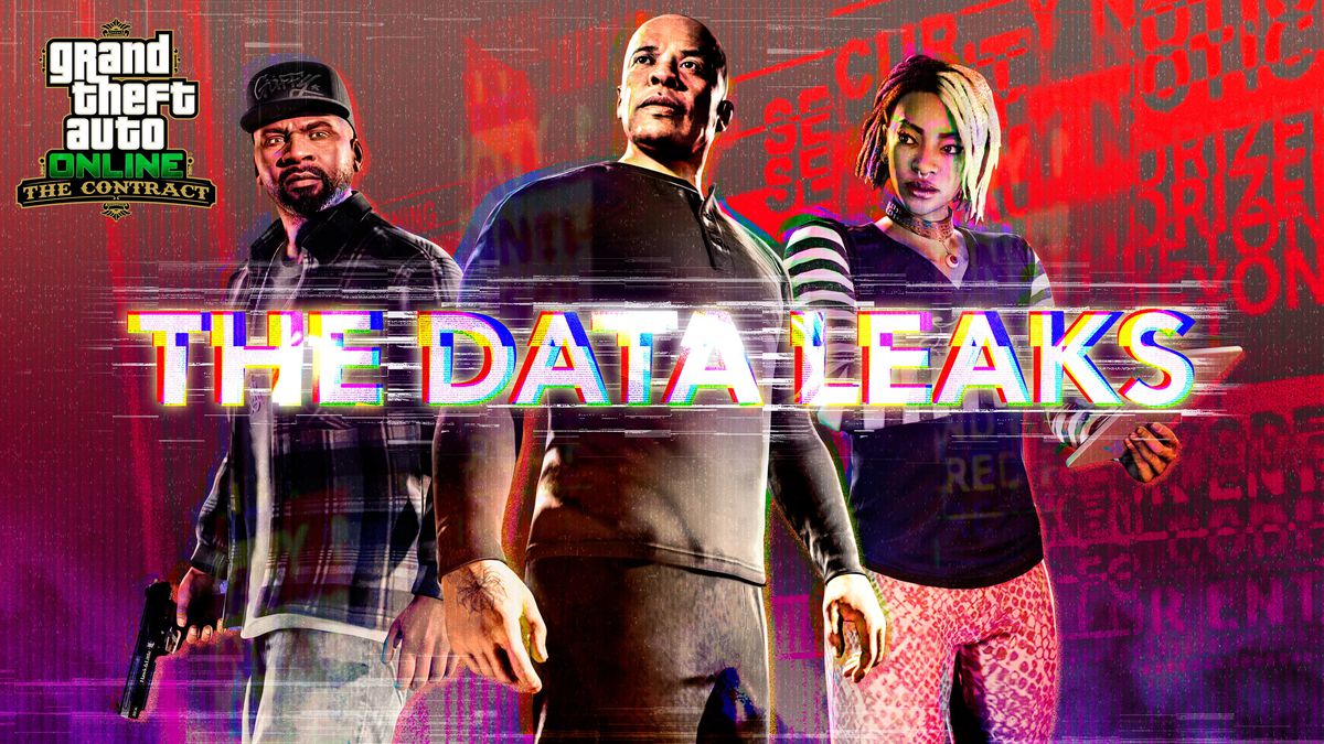 GTA Online promo art for The Data Leaks