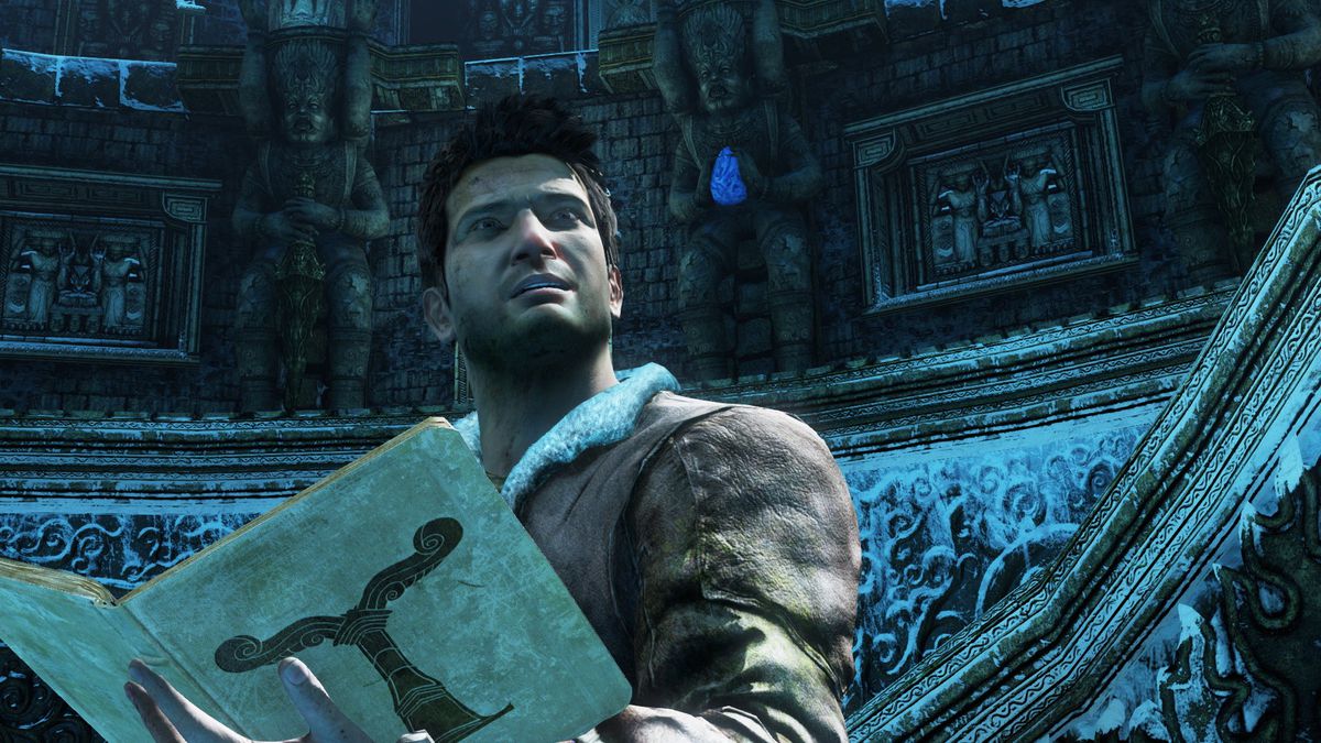 Nathan Drake in Uncharted 2: Amont Thieves